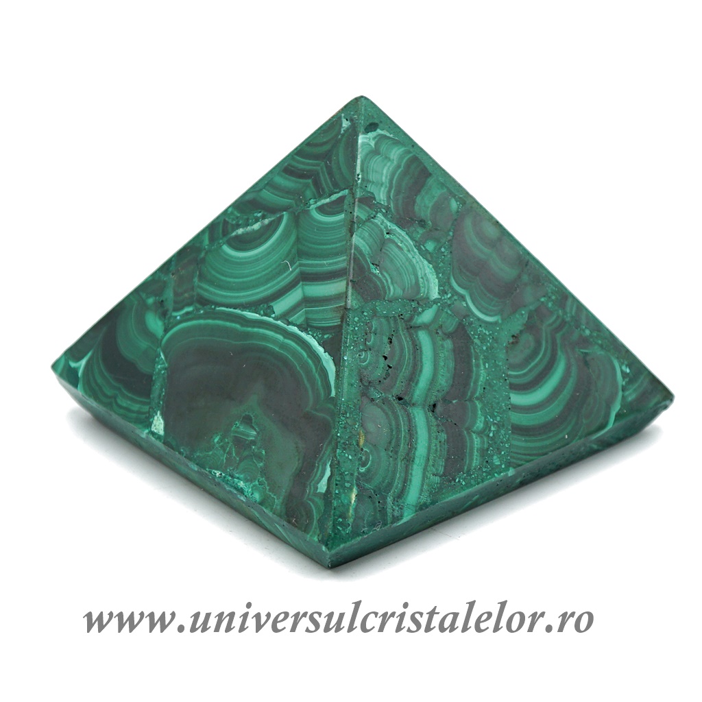 Malachit Piramida malachit